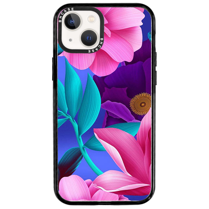 Pinky Floral Kryt iPhone 13
