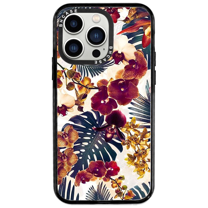 Tropical Floral Kryt iPhone 13 Pro