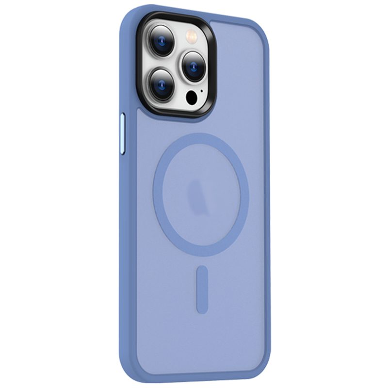 Frosted Magsafe BHcase Grey Blue Kryt iPhone 13 Pro Max