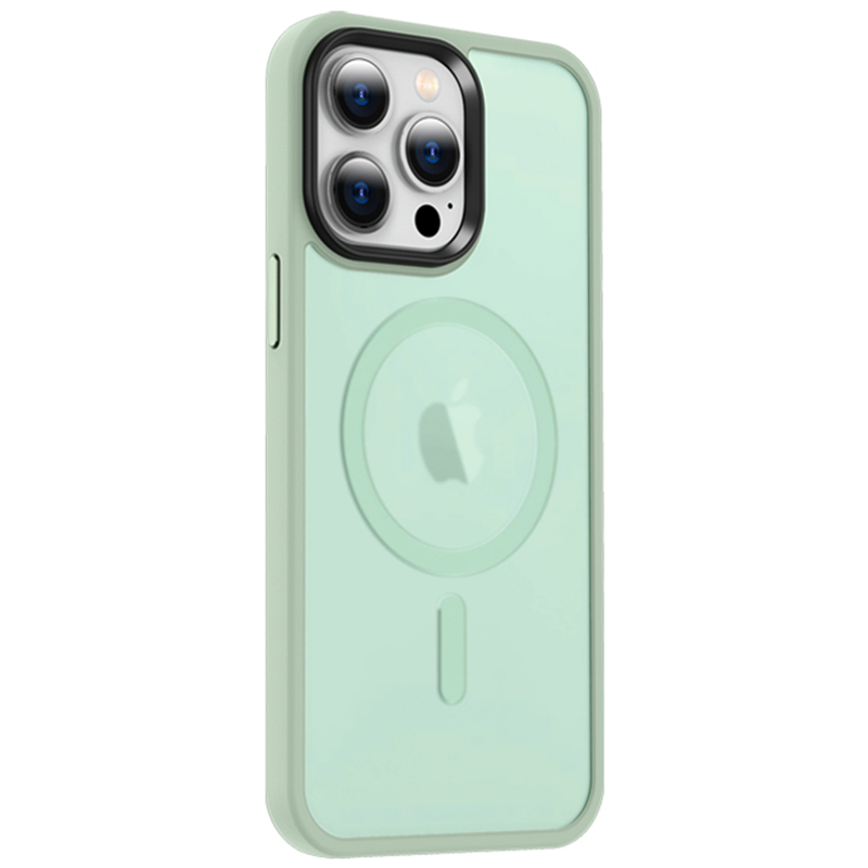 Frosted Magsafe BHcase Light Green Kryt iPhone 13 Pro Max