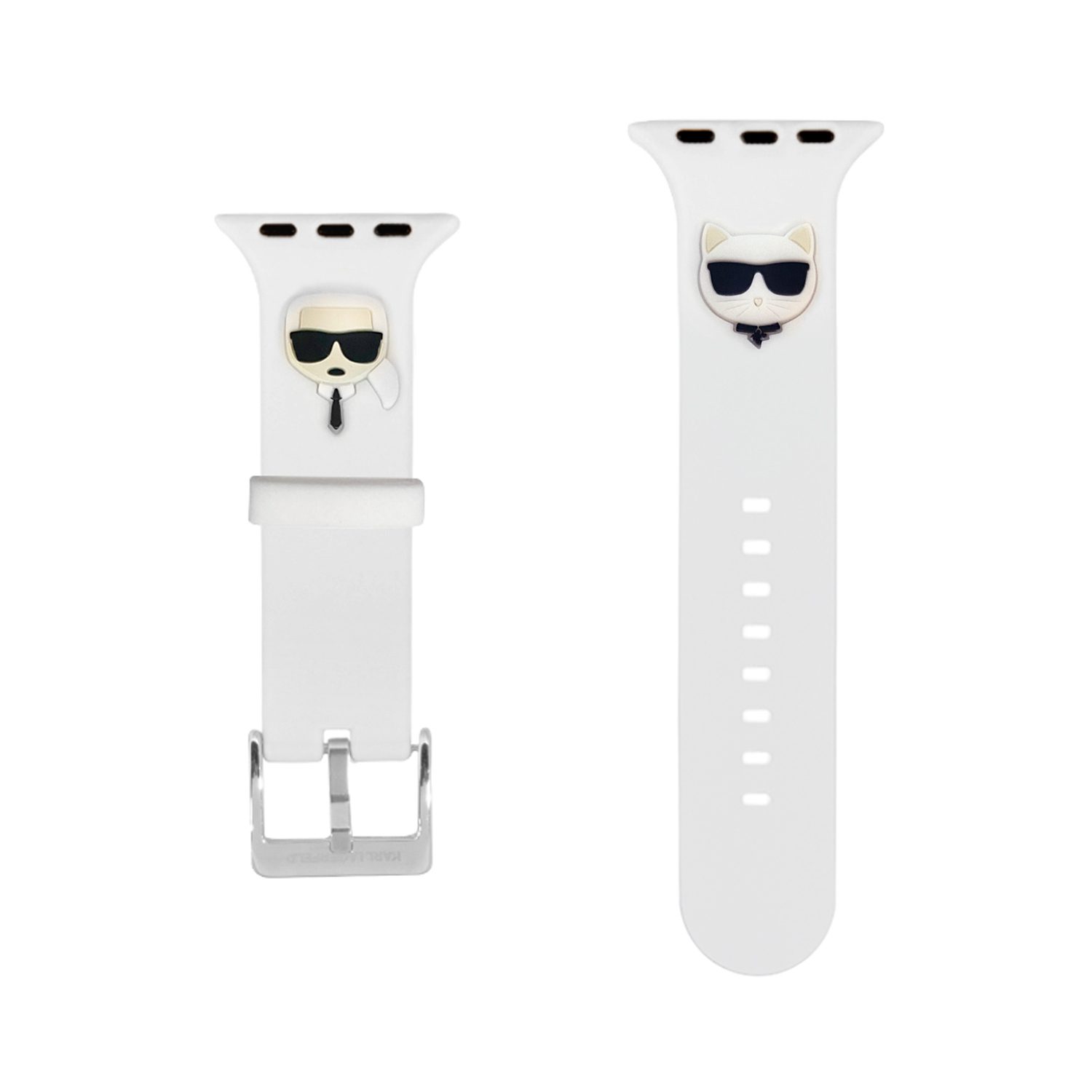 Karl Lagerfeld Karl and Choupette Apple Watch 38/40mm White