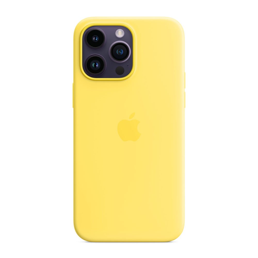 Apple Silicone MagSafe Canary Yellow Kryt iPhone 14 Pro Max
