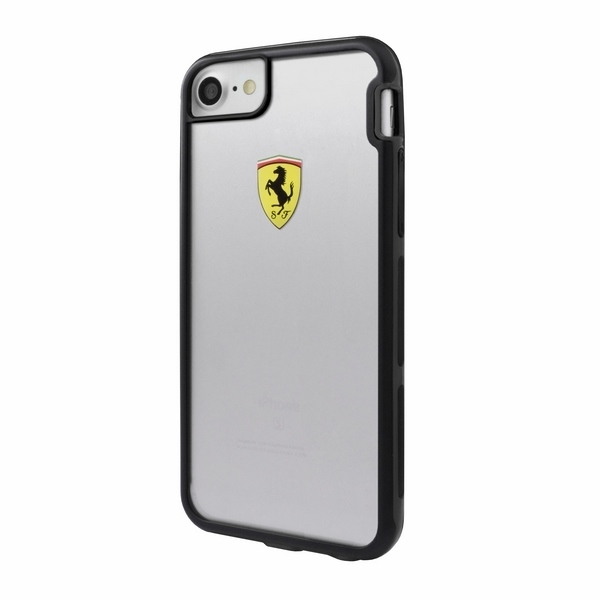 Ferrari Hardcase FEHCP7TR3 Transparent Racing Shockproof Kryt iPhone 7/8/SE 2020/SE 2022