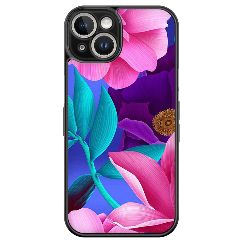 Pinky Floral Kryt iPhone 14