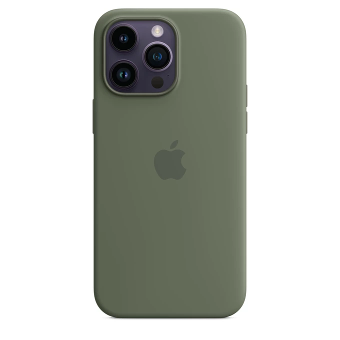 Apple Silicone MQUN3ZM/A Olive Kryt iPhone 14 Pro Max