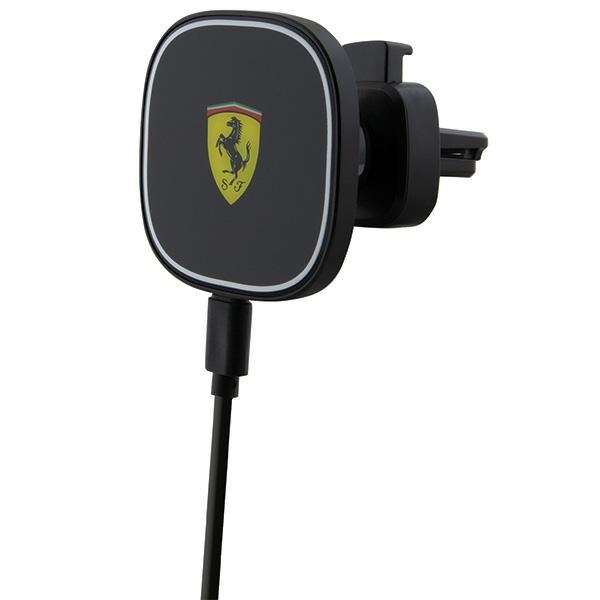 Ferrari Induction Car Holder 15W FECHMGLK for Grille Black MagSafe