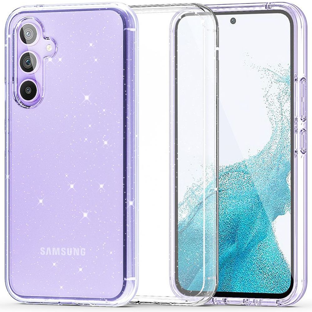 Tech-Protect Flexair Hybrid Glitter Kryt Samsung Galaxy S23 Fe